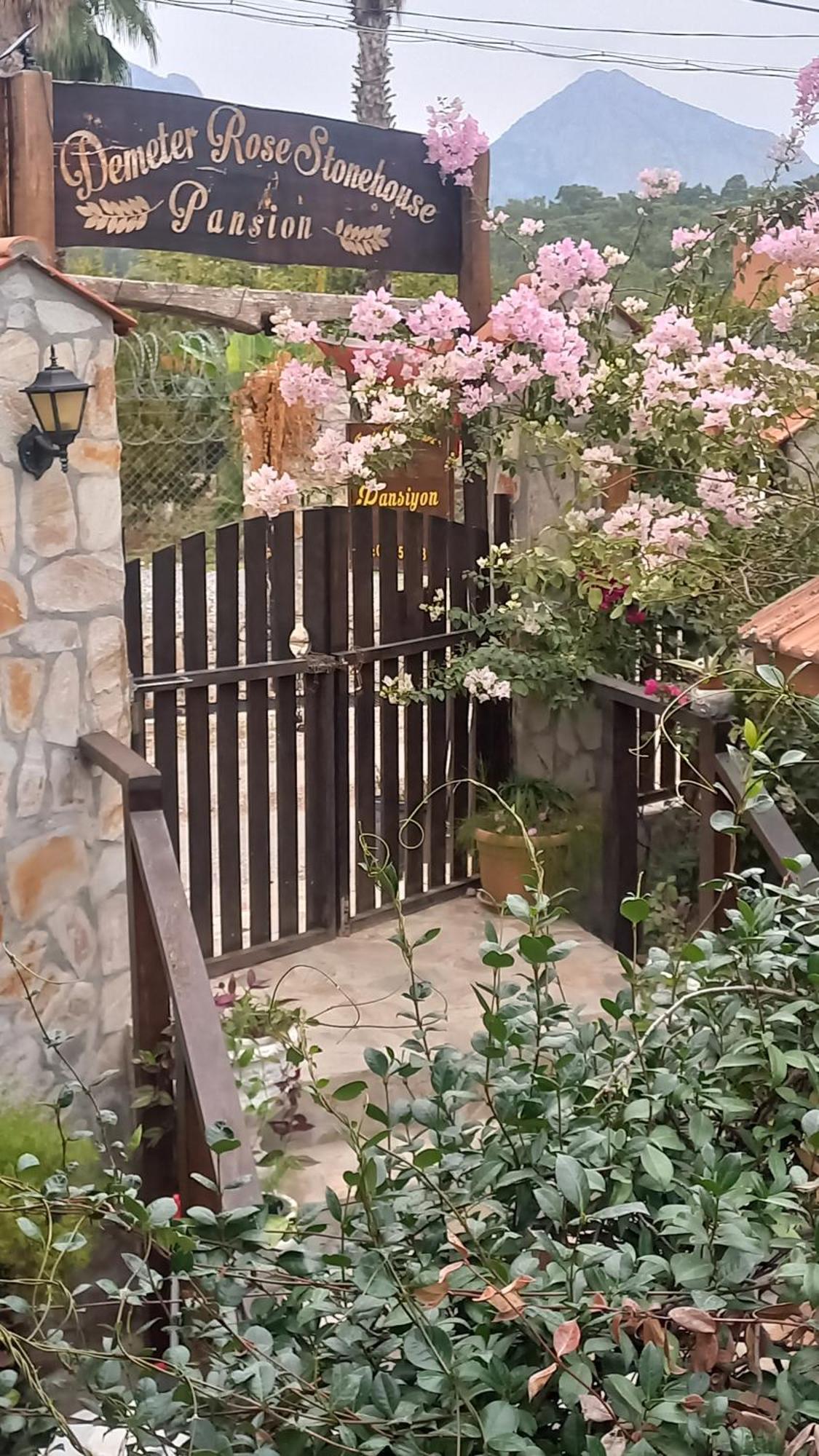 Appartement Demeter Rose Stonehouse Pansion à Antalya Extérieur photo